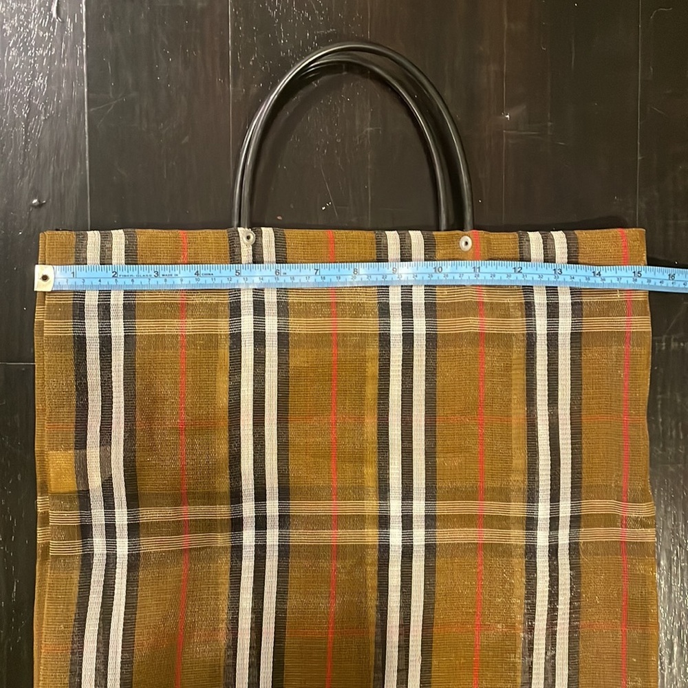 Plaid Mess Tote Bag View 3